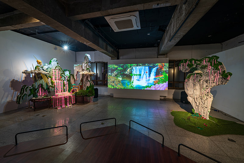 BigKing Travel Ching-Chen Tou》 exhibition display